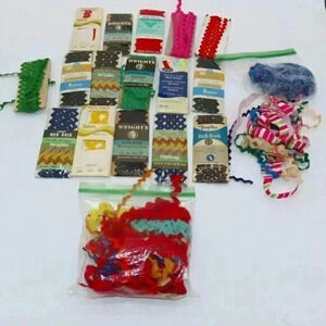 Vintage Rick Rack Bundle Sewing Decorate Embellish